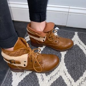 Brown Ankle Booties